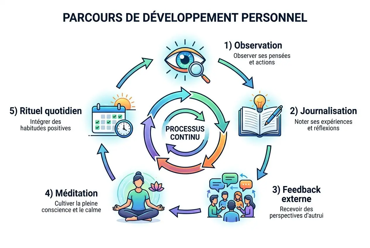 Processus de développement de la connaissance de soi
